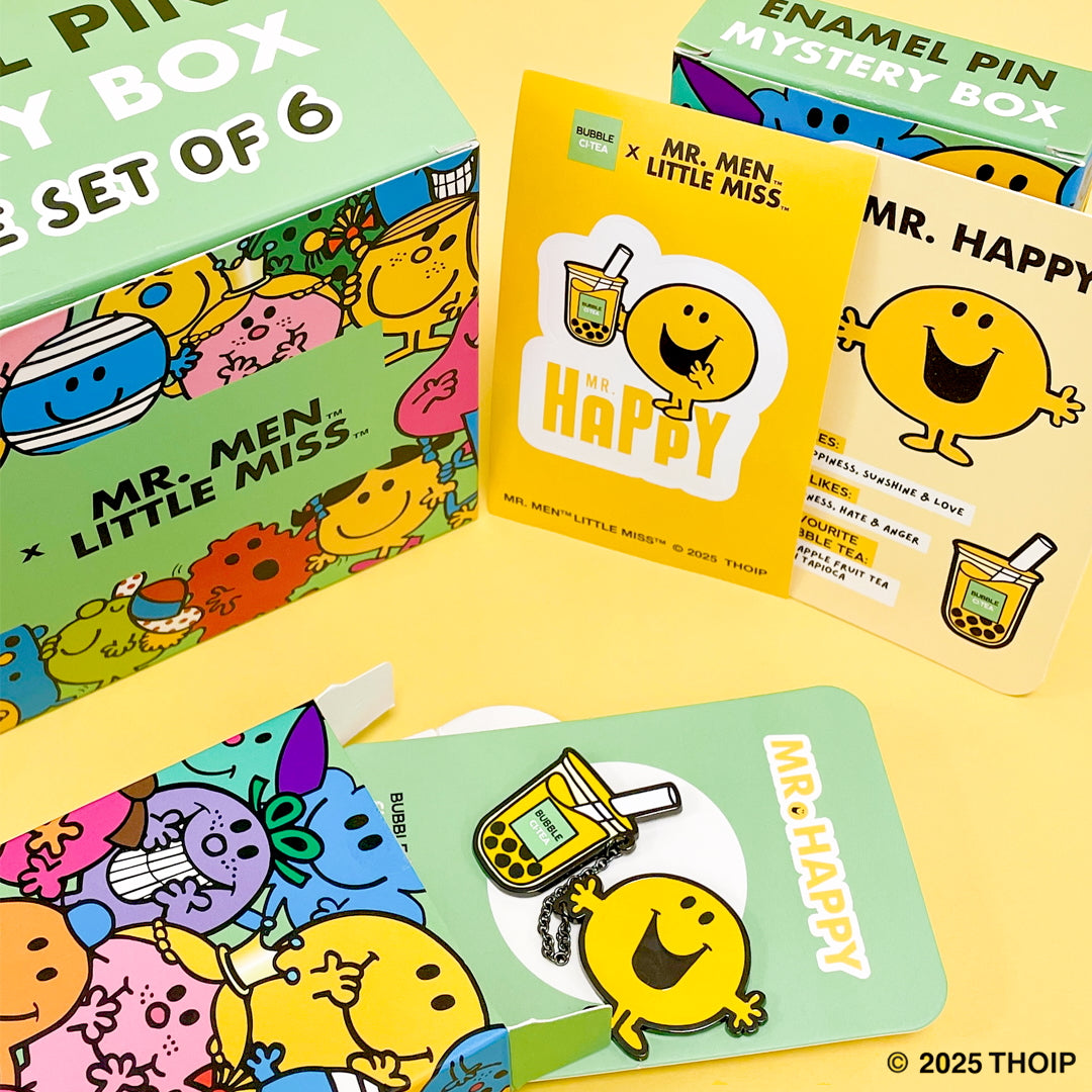 Bubble CiTea x Mr. Men Little Miss Mystery Box