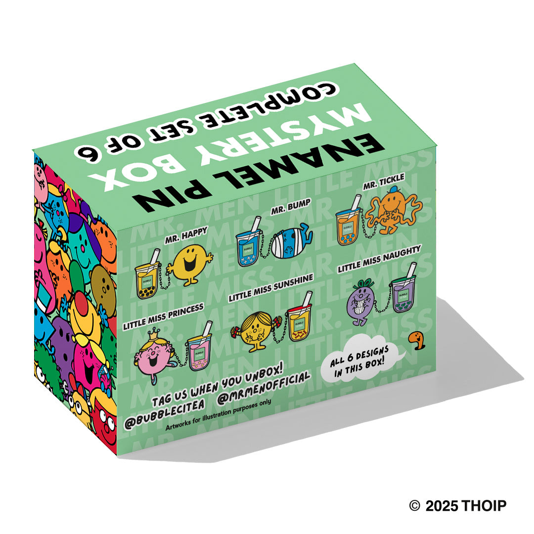 Bubble CiTea x Mr. Men Little Miss Mystery Box
