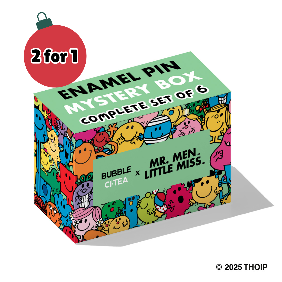 Bubble CiTea x Mr. Men Little Miss Mystery Box