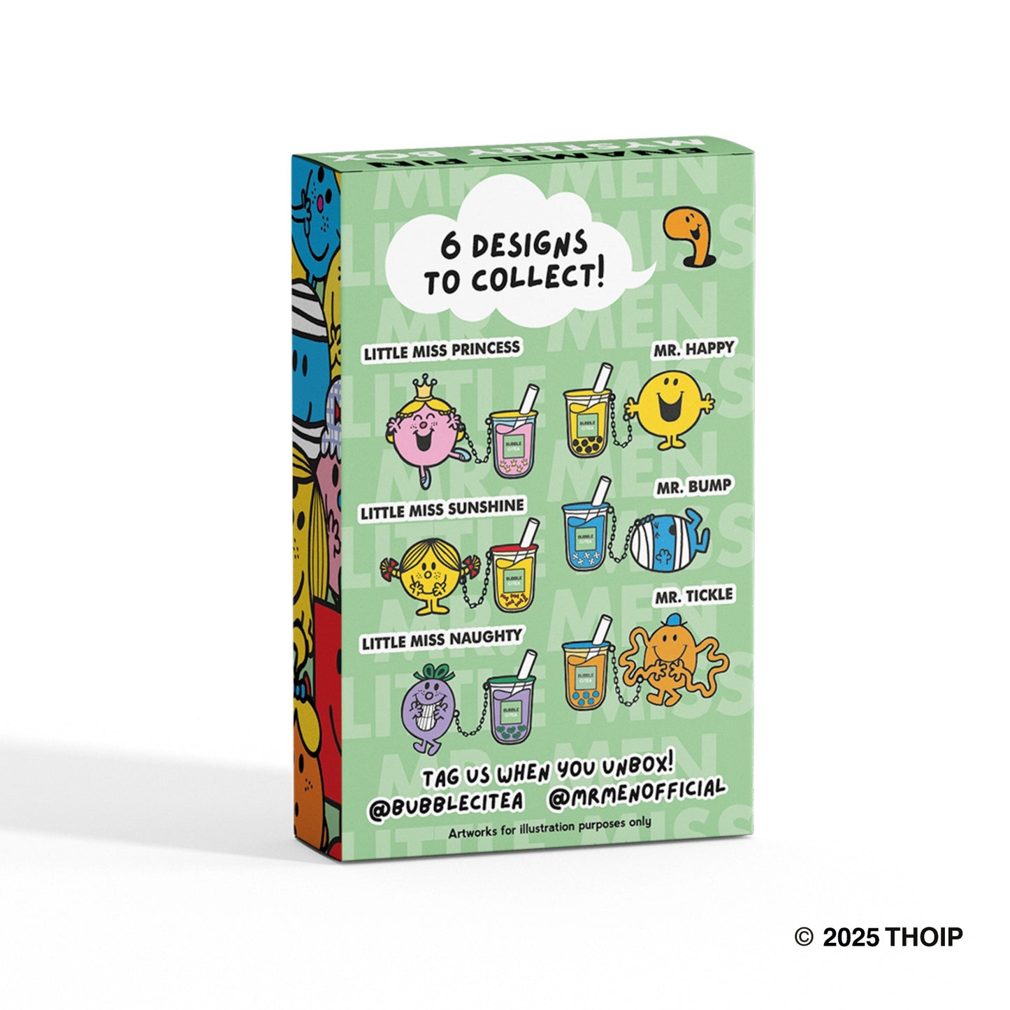 Bubble CiTea x Mr. Men Little Miss Mystery Box - Single Box