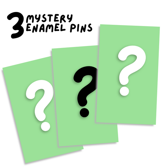 Enamel Pin Surprise Bundle (3 Packs)