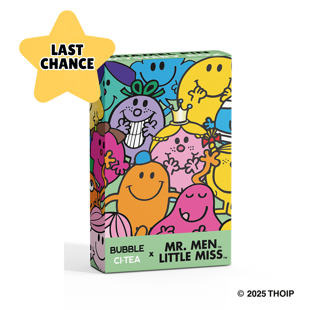 Bubble CiTea x Mr. Men Little Miss Mystery Box - Single Box