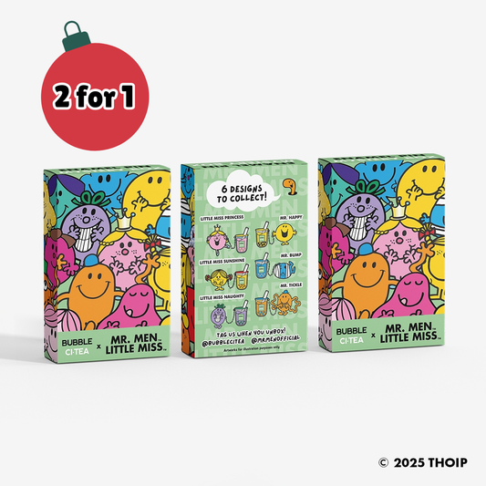 Bubble CiTea x Mr. Men Little Miss Mystery Box - 3 Boxes