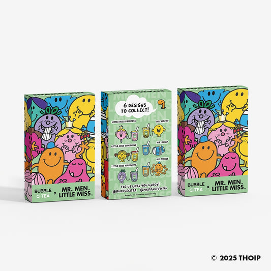 Bubble CiTea x Mr. Men Little Miss Mystery Box - 3 Boxes