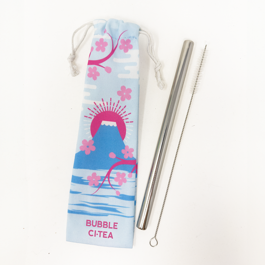 BUBBLE CITEA SAKURA STRAW