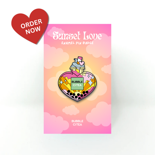 SUNSET LOVE PIN (LIMITED EDITION)