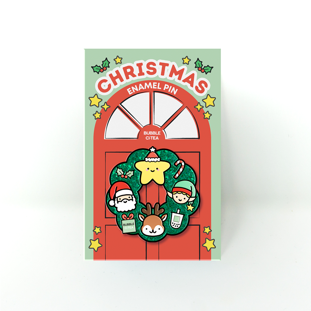 BUBBLE CITEA CHRISTMAS PIN (LIMITED EDITION)