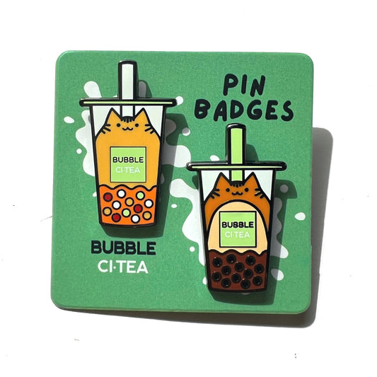 BUBBLE CITEA KITTEA PINS (LIMITED EDITION)